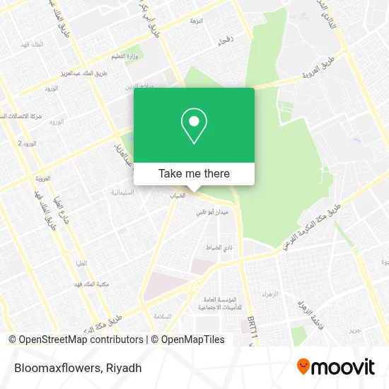 Bloomaxflowers map