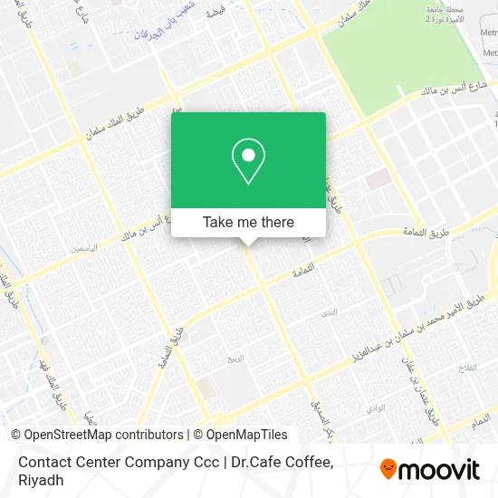 Contact Center Company Ccc | Dr.Cafe Coffee map