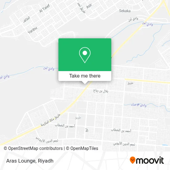 Aras Lounge map