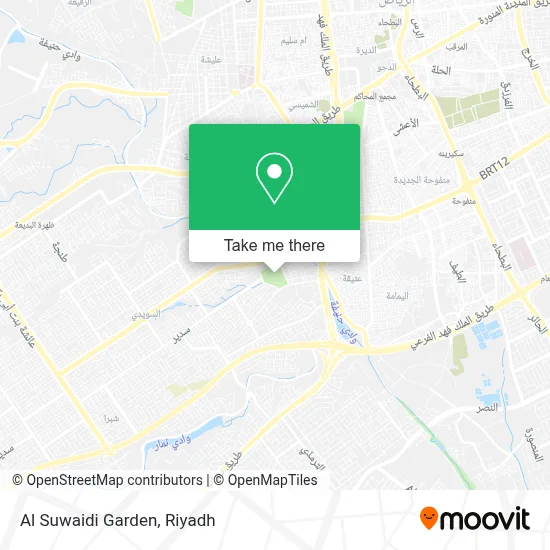 Al Suwaidi Garden map