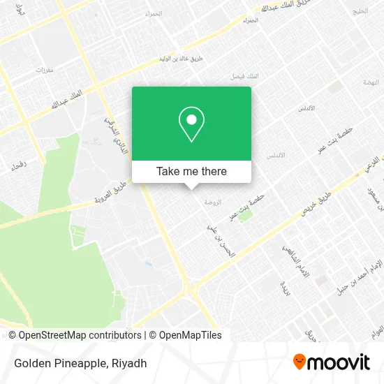 Golden Pineapple map