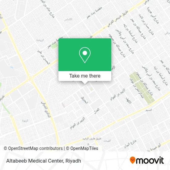 Altabeeb Medical Center map