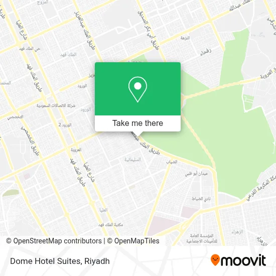 Dome Hotel Suites map