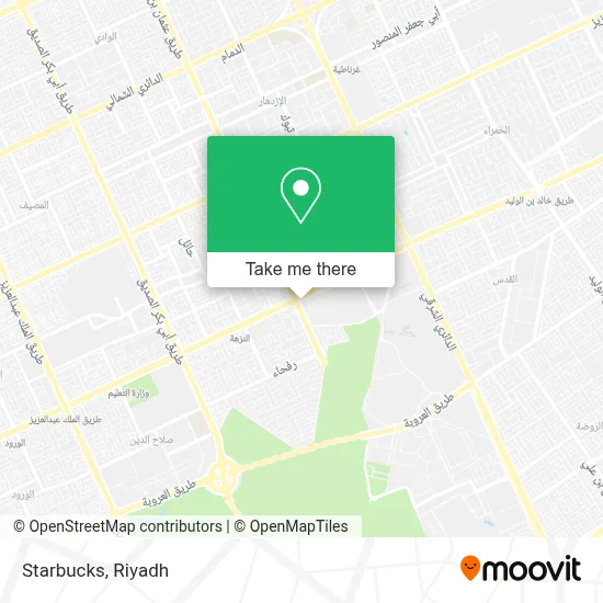 Starbucks map