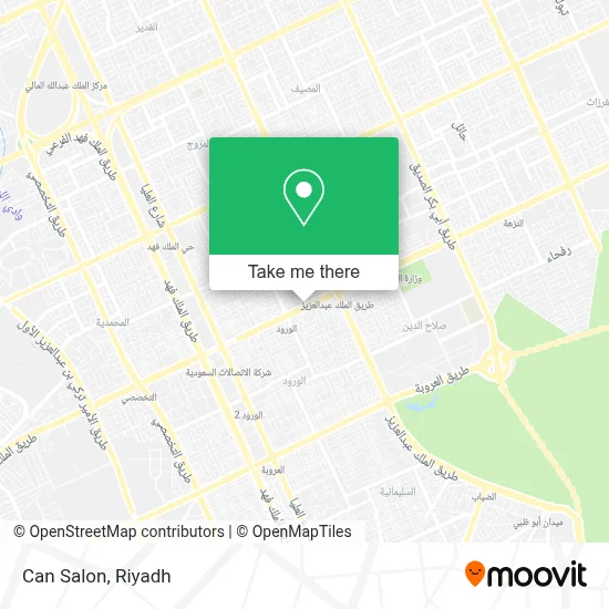 Can Salon map