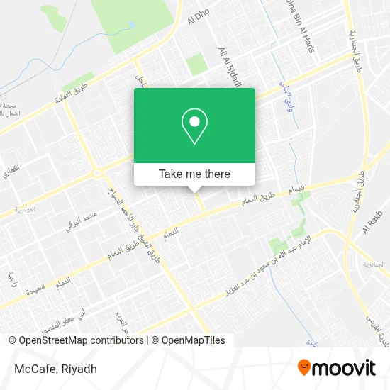 McCafe map