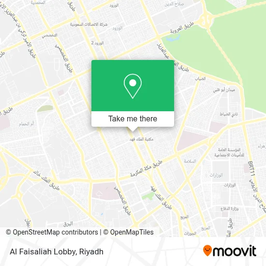 Al Faisaliah Lobby map