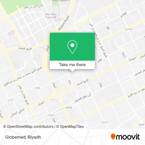 Globemed map