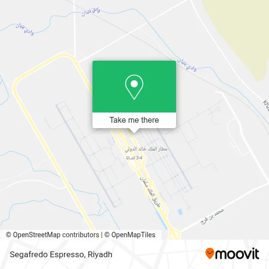 Segafredo Espresso map