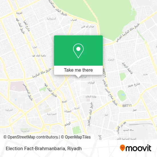 Election Fact-Brahmanbaria map