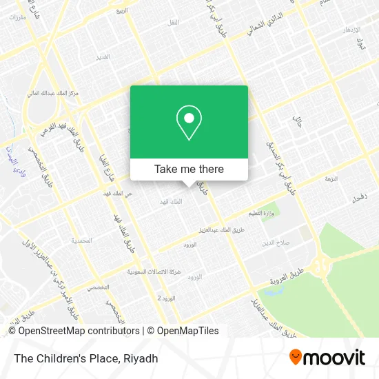 The Children's Place map