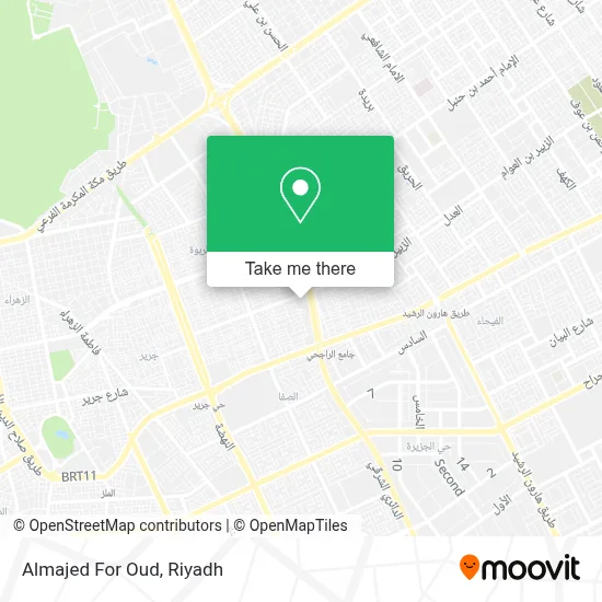 Almajed For Oud map