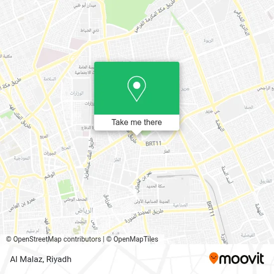 Al Malaz map