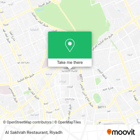 Al Sakhrah Restaurant map