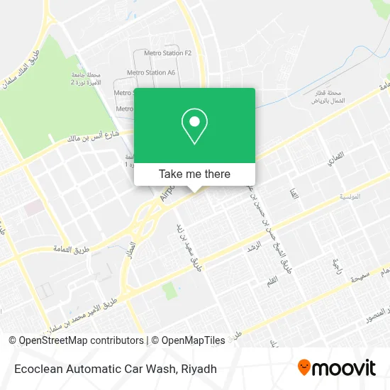 Ecoclean Automatic Car Wash map