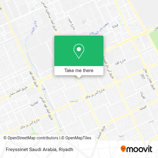Freyssinet Saudi Arabia map