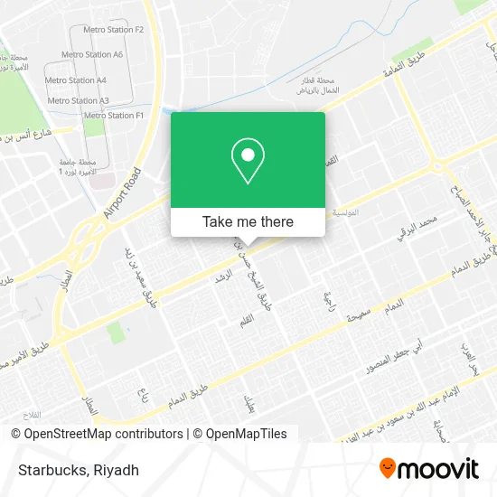 Starbucks map
