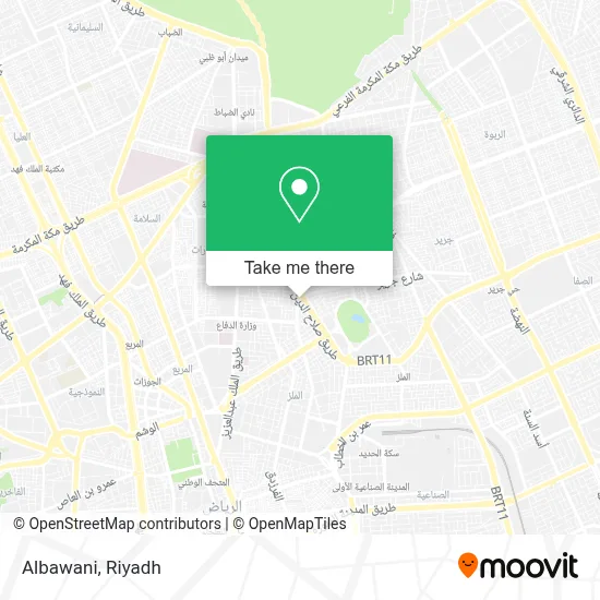 Albawani map