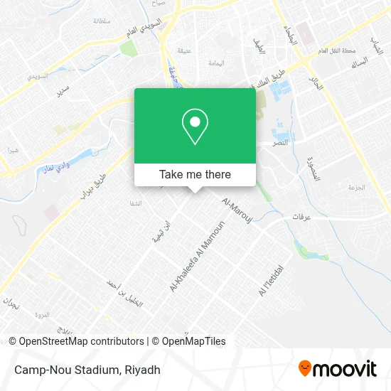 Camp-Nou Stadium map