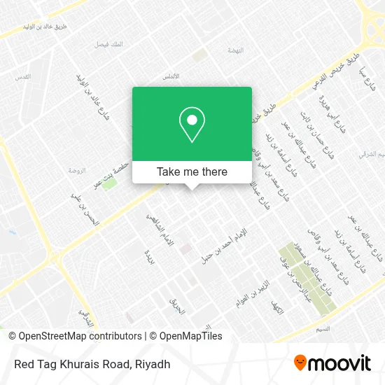 Red Tag Khurais Road map