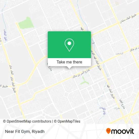 Near Fit Gym map