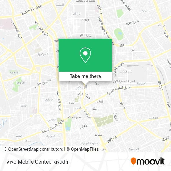 Vivo Mobile Center map