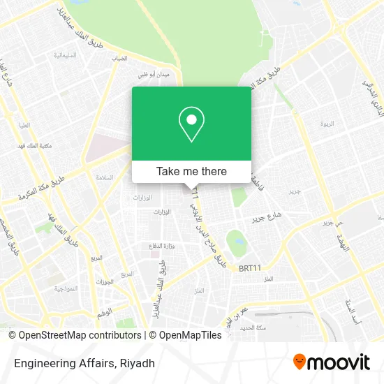 Engineering Affairs map