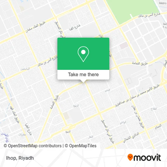Ihop map
