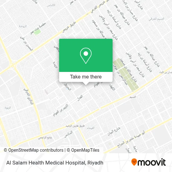 Al Salam Health Medical Hospital map