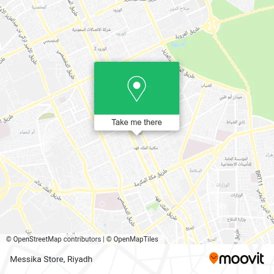Messika Store map