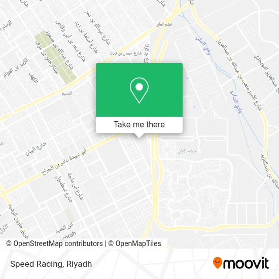 Speed Racing map