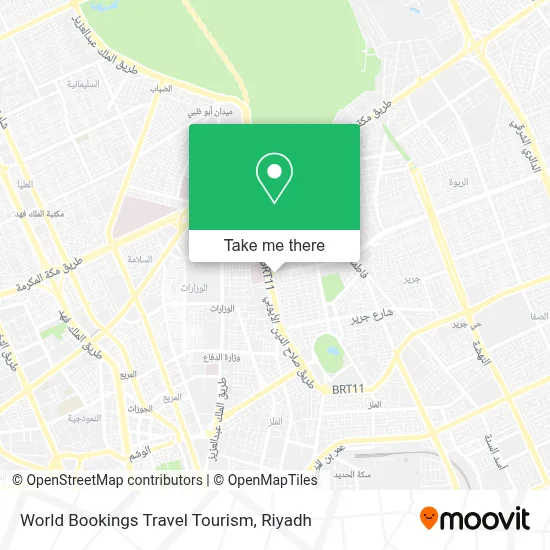 World Bookings Travel Tourism map