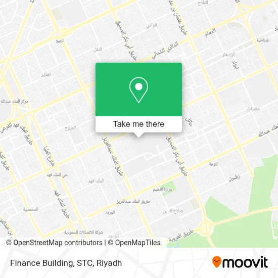 Finance Building, STC map