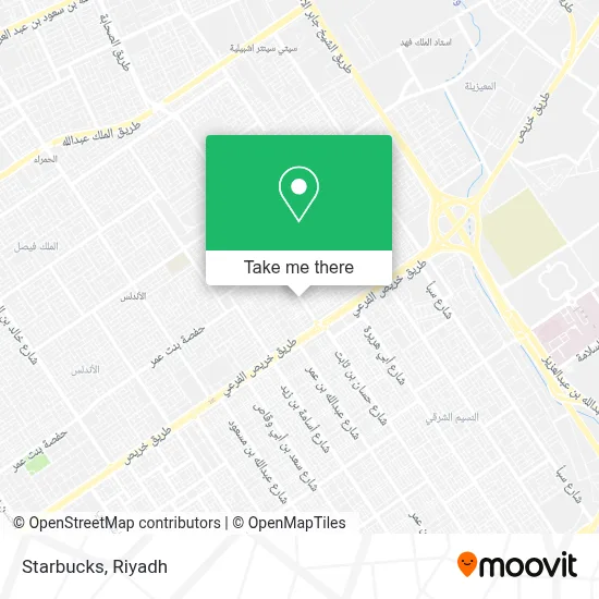 Starbucks map