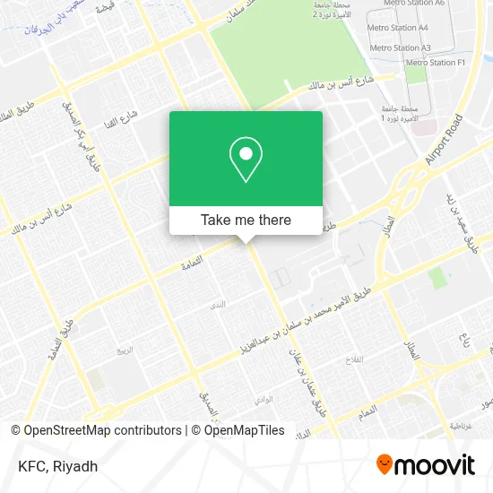 KFC map