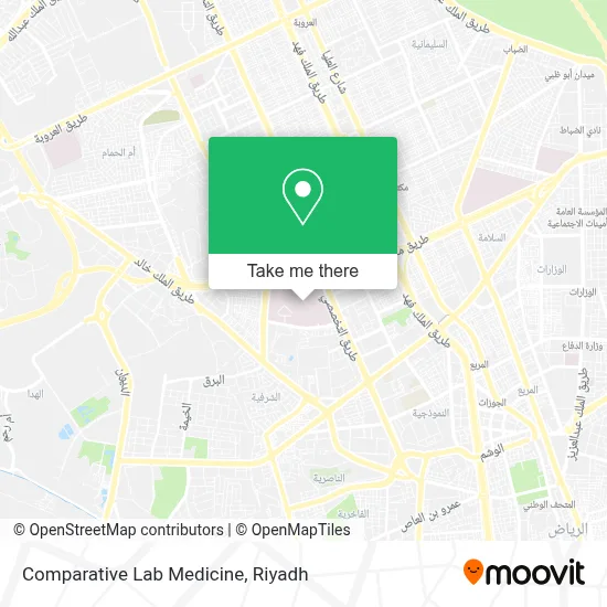 Comparative Lab Medicine map