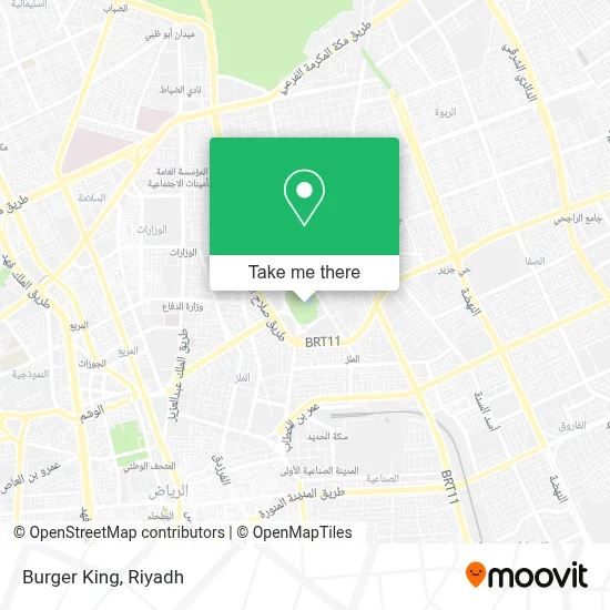 Burger King map
