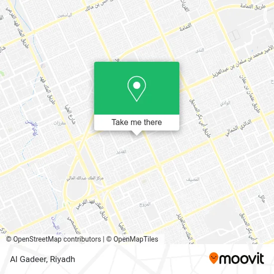 Al Gadeer map