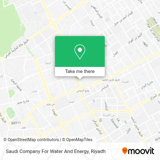 Saudi Company For Water And Energy map