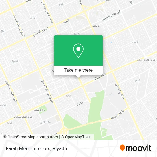 Farah Merie Interiors map