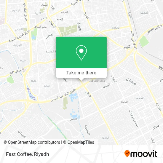 Fast Coffee map