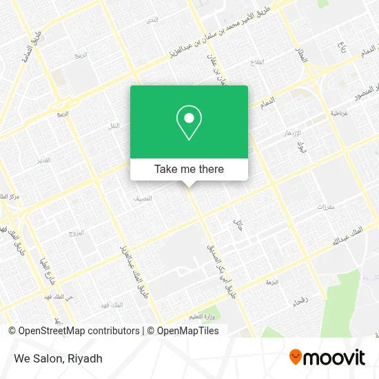 We Salon map
