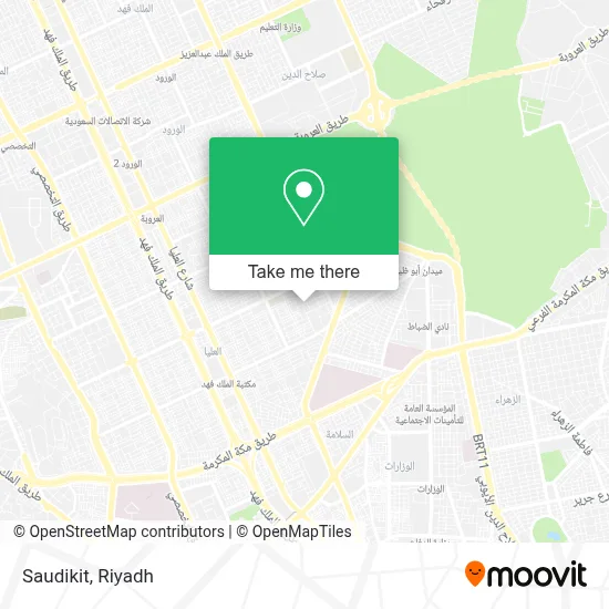 Saudikit map