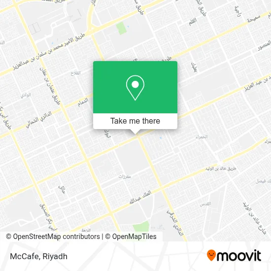 McCafe map