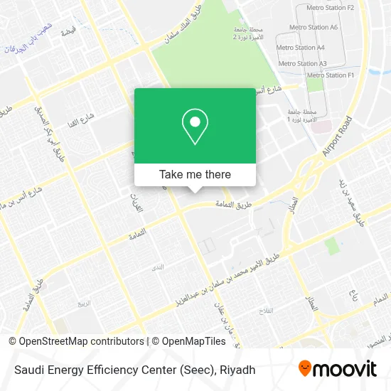 Saudi Energy Efficiency Center (Seec) map