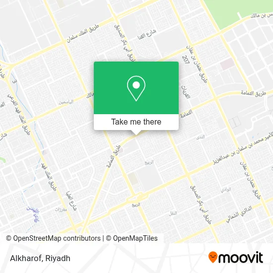 Alkharof map