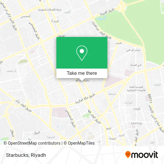 Starbucks map