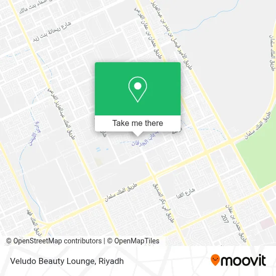 Veludo Beauty Lounge map