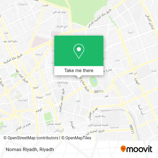 Nomas Riyadh map