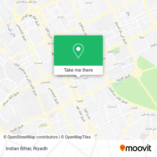 Indian Bihar map